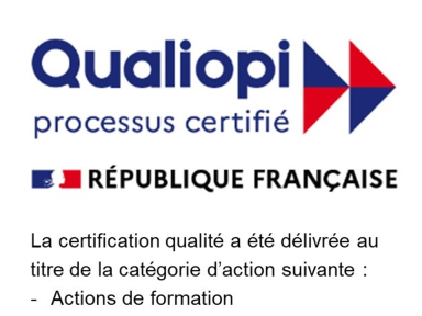 Organisme de formation certifié Qualiopi Organisme de formation certifié Qualiopi